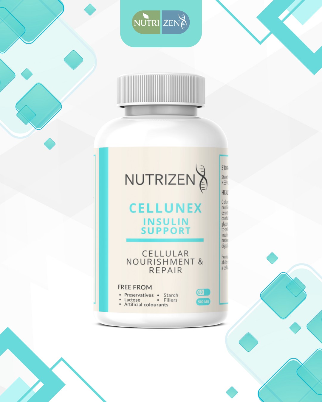 NutriZen Cellunex – Insulin Support