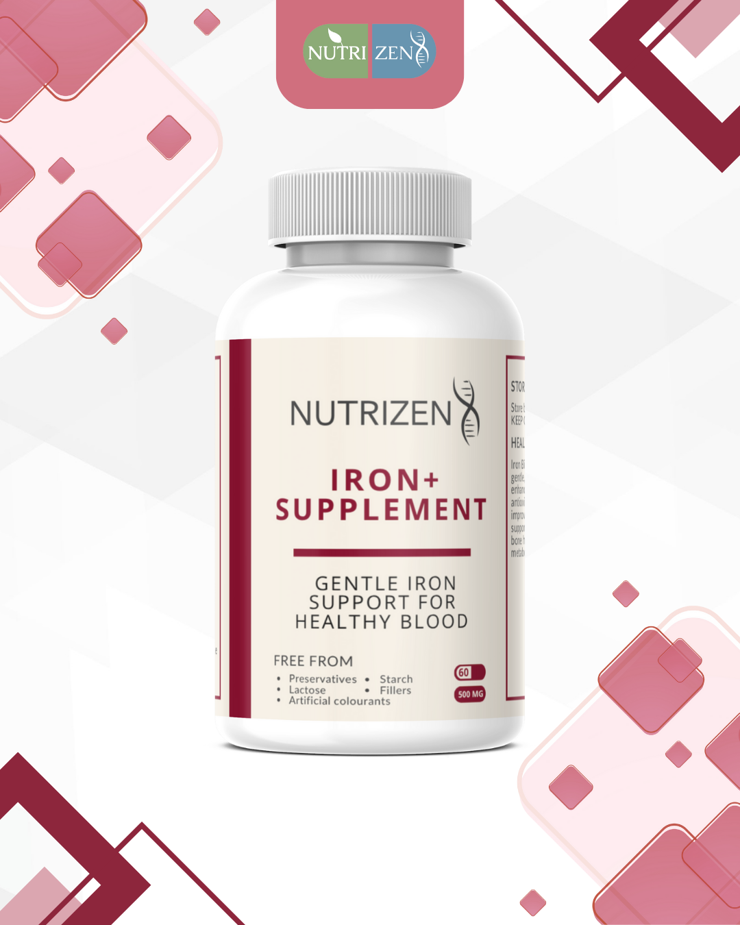 NutriZen Iron+ Supplement
