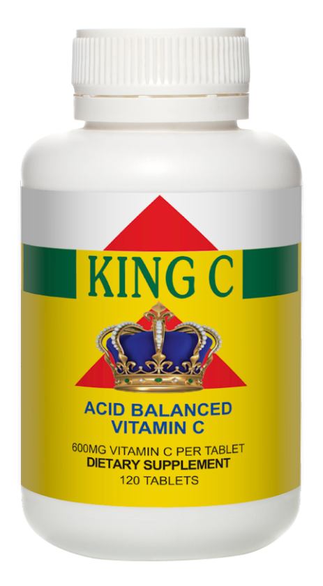 King C Vitamin C Tablets x 120