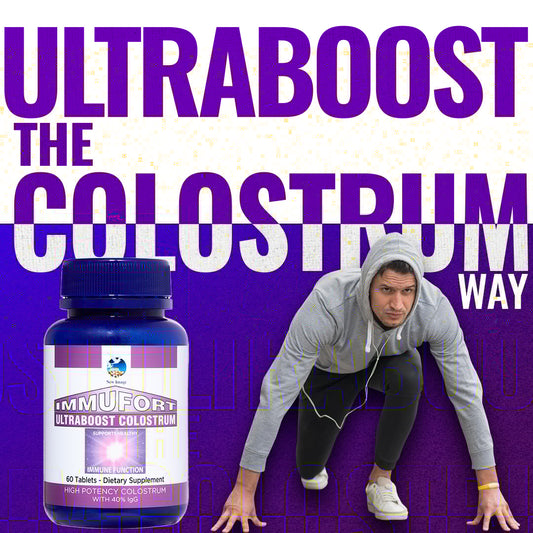 Immufort Colostrum High Potency Tablets (60) - New Image™ Alpha Lipid™