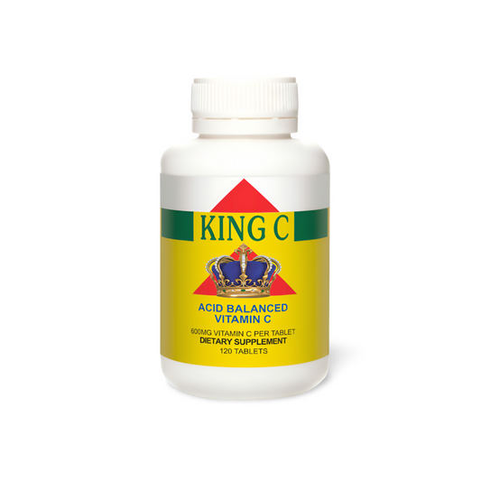 King C Vitamin C Tablets x 120